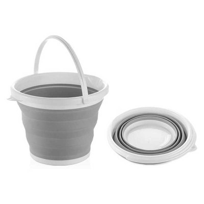 5L foldable silicone bucket